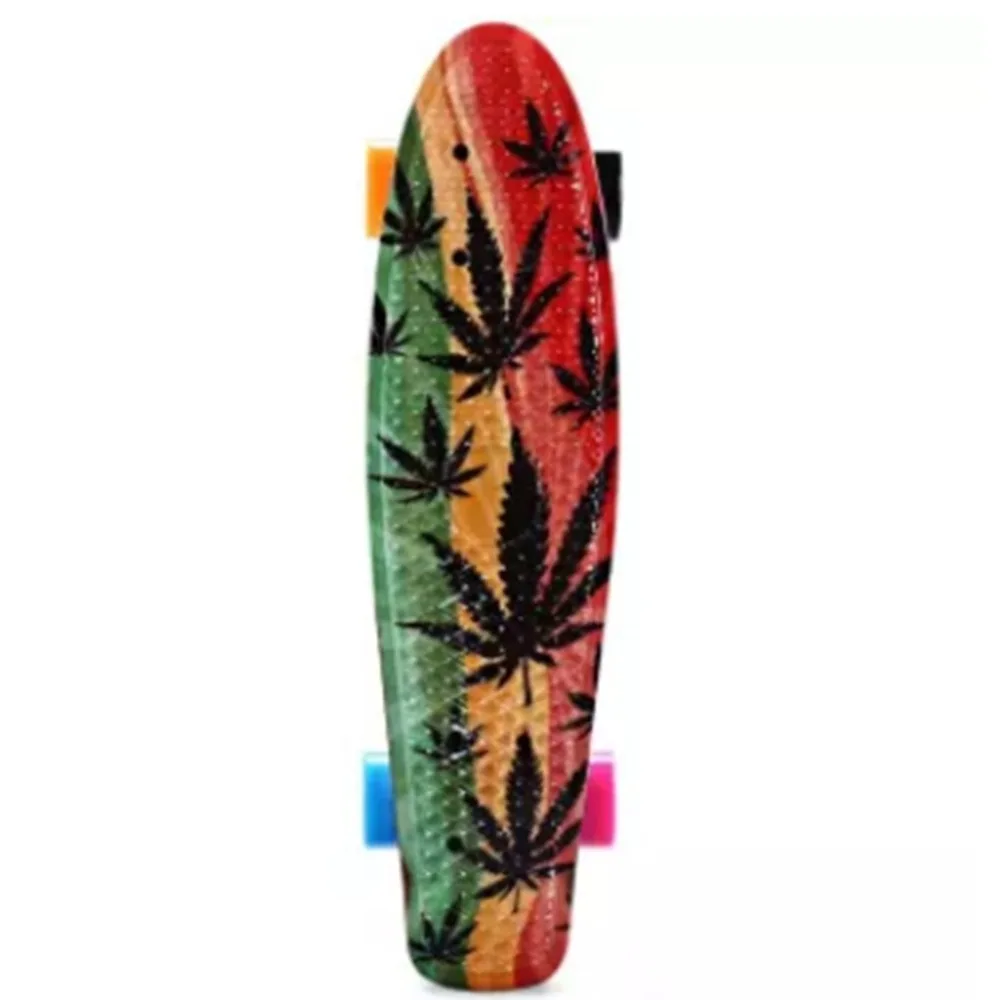 

Wood Four Wheel Scooter Deck Skateboard Extreme Sports Popular Complete Skateboard Single Warping Slide Skate Board