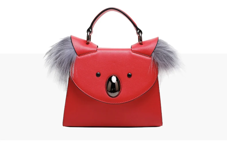 Genuine leather bag famous brands women messenger bags koala bag designer high quality women bag shoulder bag tote (3)