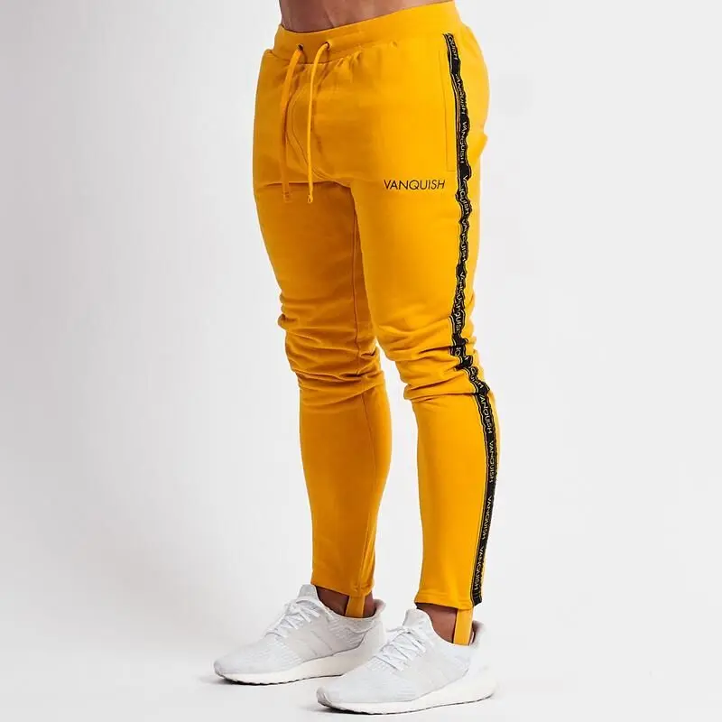

Autumn Winter Style Mens Brand Jogger Sweatpants Man Gyms Workout Fitness Cotton Trousers Male Casual Fashion Skinny Track Pants