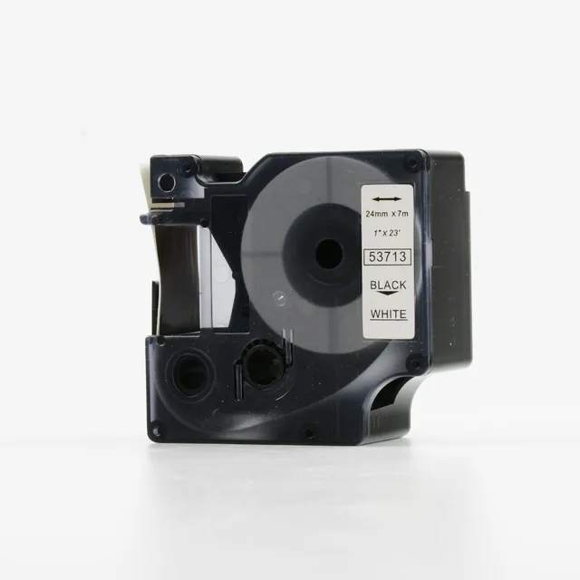 Special Offers FREE SHIPPING 10PK/lot DYMO D1 label tape black on white 24mm 53713 Compatible for DYMO label printer Special Offers FREE SHIPPING 10PK/lot DYMO D1 label tape black on white 24mm 53713 Compatible for DYMO label printer