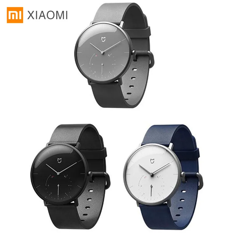 Xiaomi Mijia умные кварцевые часы IP67 Водонепроницаемый Smartwatch Bluetooth4 3ATM шагомер браслет