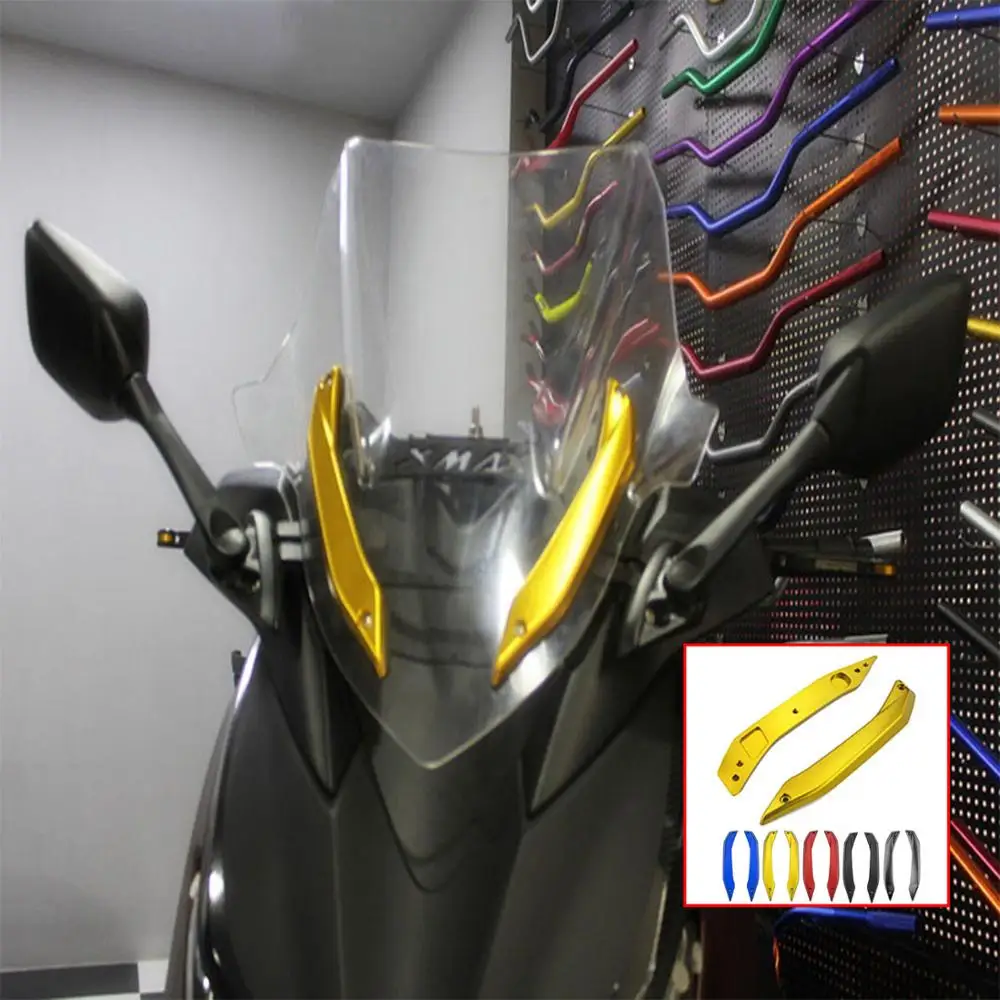 

X-MAX 300 Windscreen Protector Windshield Deflector Plate For Yamaha xmax300 xmax250 2017 2018 2019 Adjustable Lockable Bracket