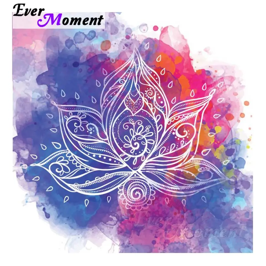 

Ever Moment Diamond Painting Colorful Flower Rhinestones 5D DIY Needlework Cross Stitch Diamond Embroidery Handmade Decor S2F670