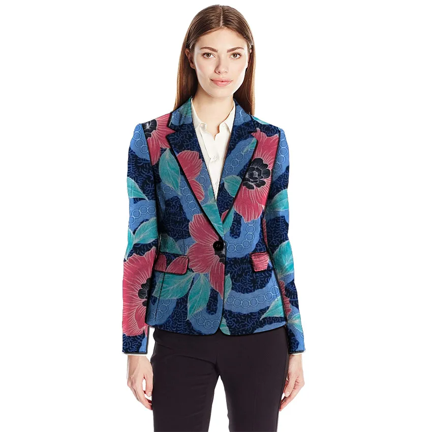 African clothing women's print blazers plus size Ankara fashion suit jackets custom made for wedding female blazer outer coat African clothing women's print blazers plus size Ankara fashion suit jackets custom made for wedding female blazer outer coat