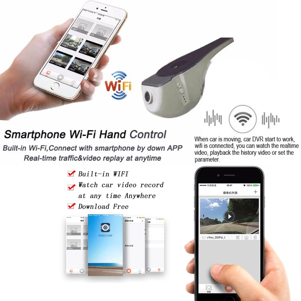 Car DVR Wifi Connect Notice