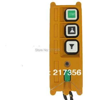 

F21-2D(include 1 transmitter and 1 receiver)2 Channels 2 Speed Hoist Industrial Wireless Crane Remote Control Up Down