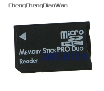 

ChengChengDianWan 120pcs/lot Micro SD HC to Memory Stick MS Pro Duo Card Adapter for PSP1000 2000 3000
