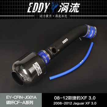 

Top high flow power up for Jaguar XF XE XFL XEL 2.0 intake air filter Carbon fiber filter intake system