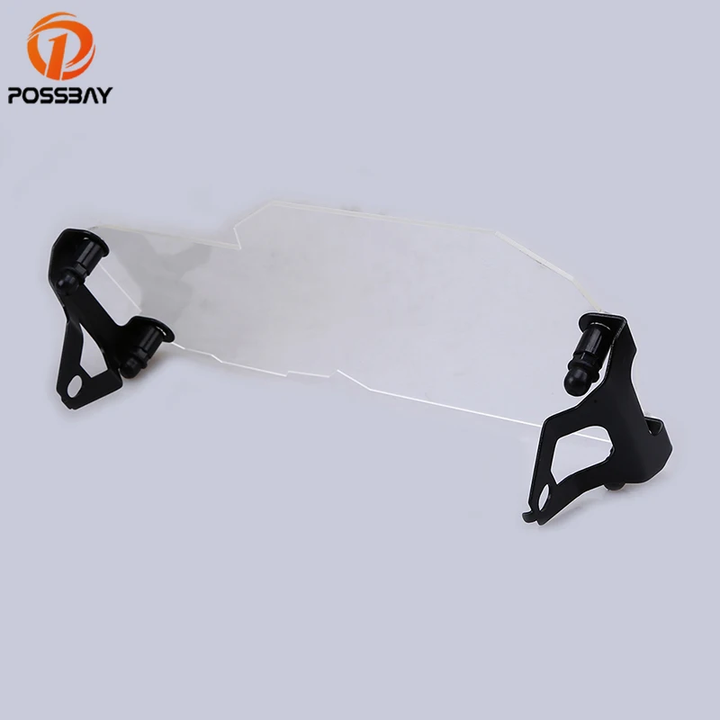 

POSSBAY Motorcycle Headlight Cover Lens Protector Covers Ornamental Mouldings Clear ABS for BMW F800R F650GS F700GS F800GS