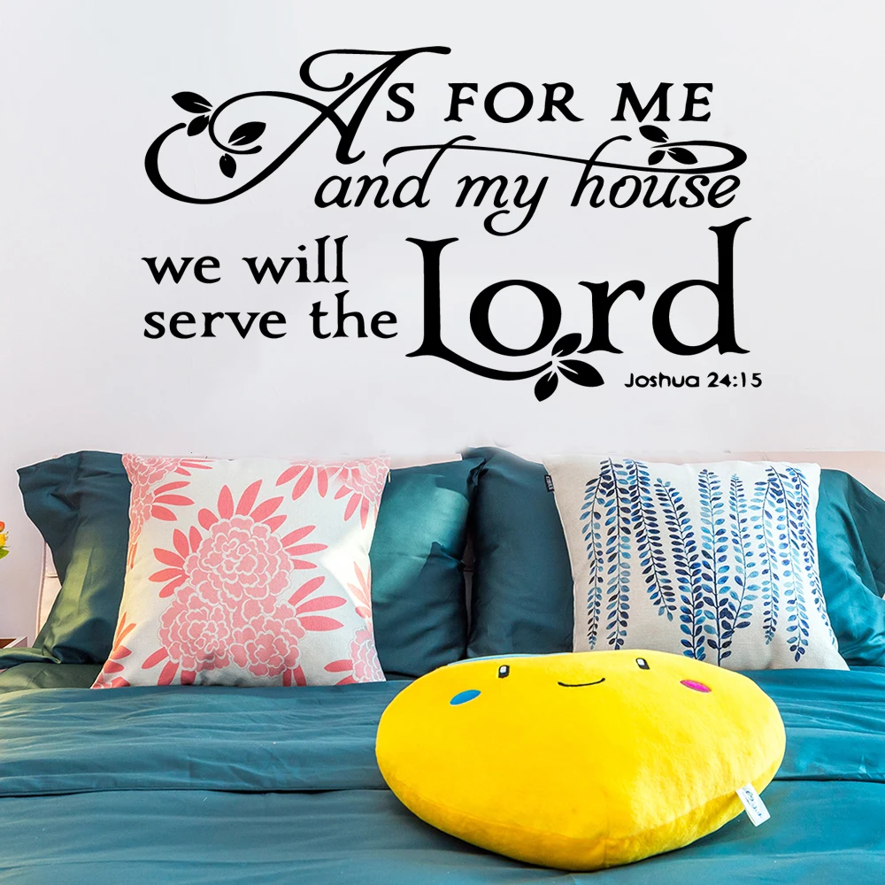 

Fashionable lord quotes Wall Art Decal Wall Stickers Pvc Material For Bedroom Rooms Wall Decals Living Room Decoration naklejki