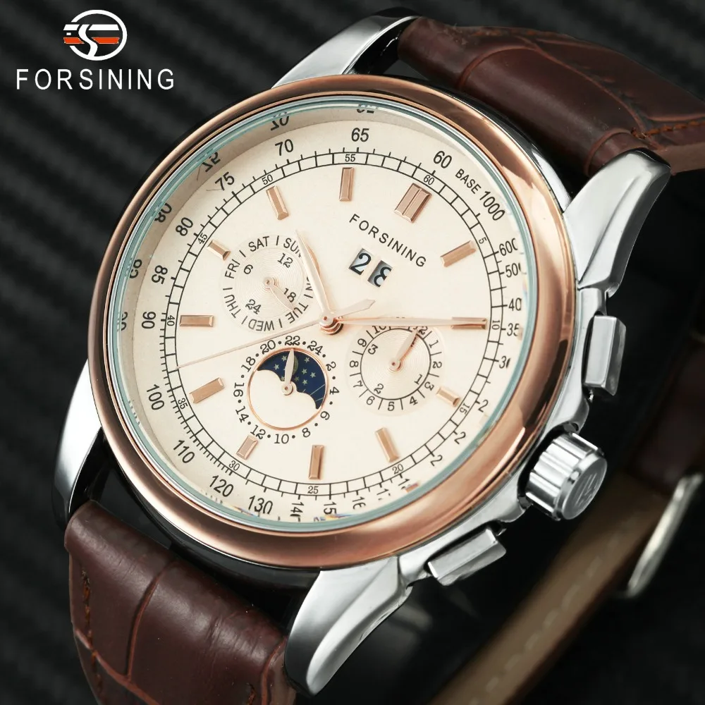 winner men's automatic mechanical watch