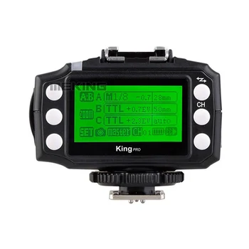 

Pixel King Pro E-TTL Mark II Wireless Flash Trigger Receiver high Sync speeds 1/8000s for Canon 450D 500D 550D 600D 40D 50D 60D