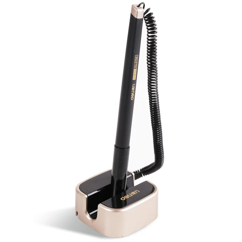 advanced desk pen counter desktop fitted with a rope unisex pen front