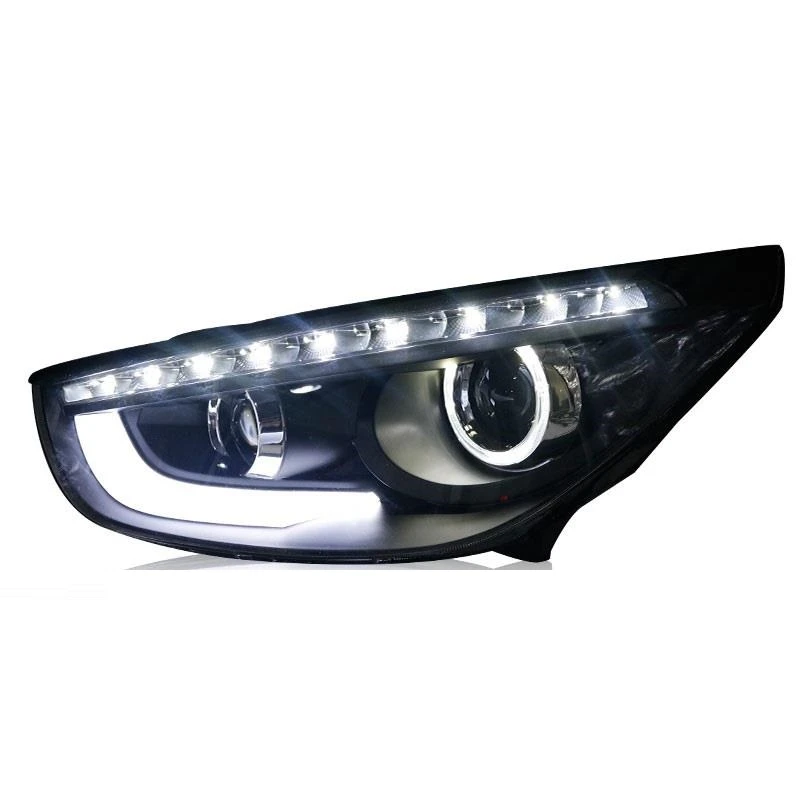 

Daytime Running Lamp Drl Neblineros Para Auto Side Turn Signal Lights Assembly Led Car Lighting Headlights For Hyundai Ix35