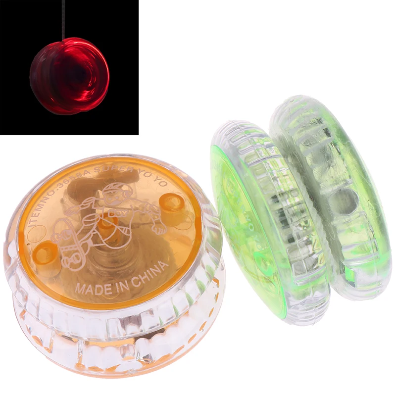 New YoYo Ball Luminous LED Flashing Yo Yo Child Clutch Mechanism Yo-Yo Toys for Kids Party/Entertainment