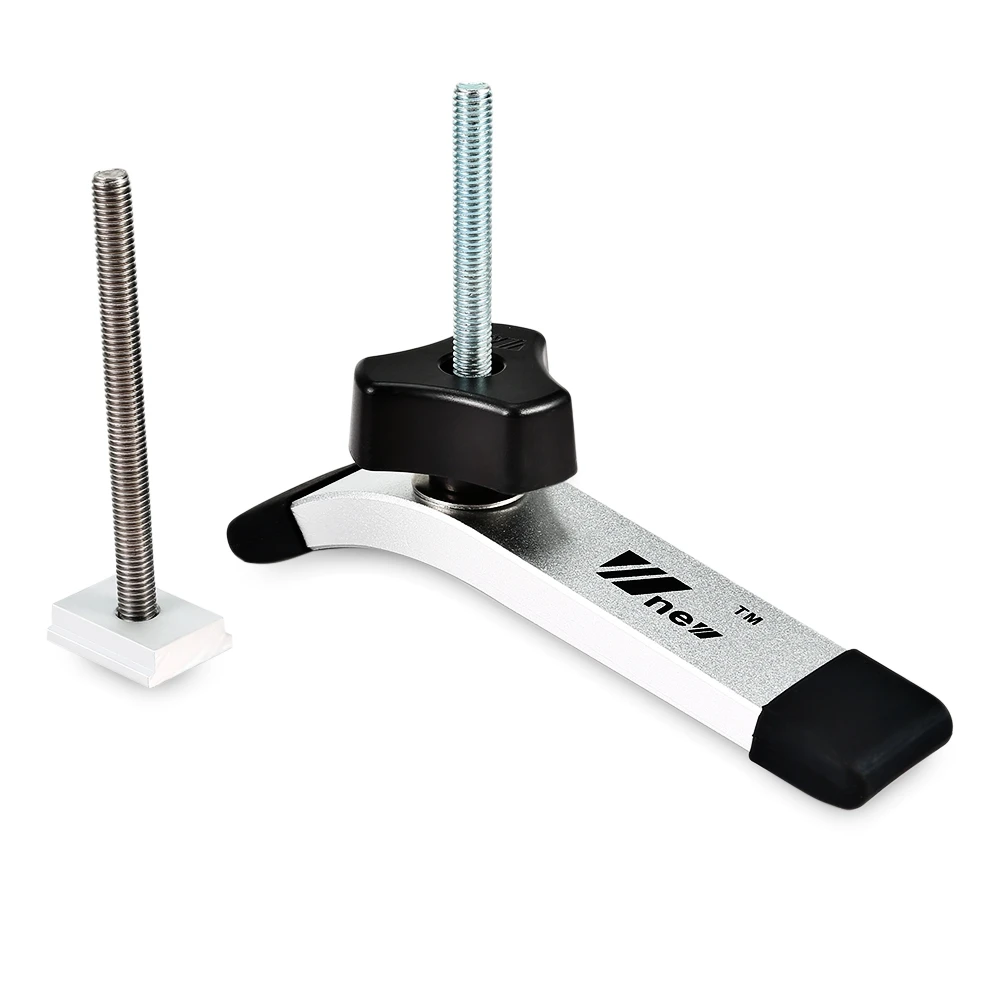 2017 Original Metal Quick Acting Hold Down Clamps Set For T Track T Slot Woodworker Tool Hold