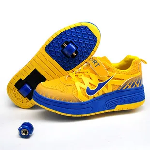 yellow heelys