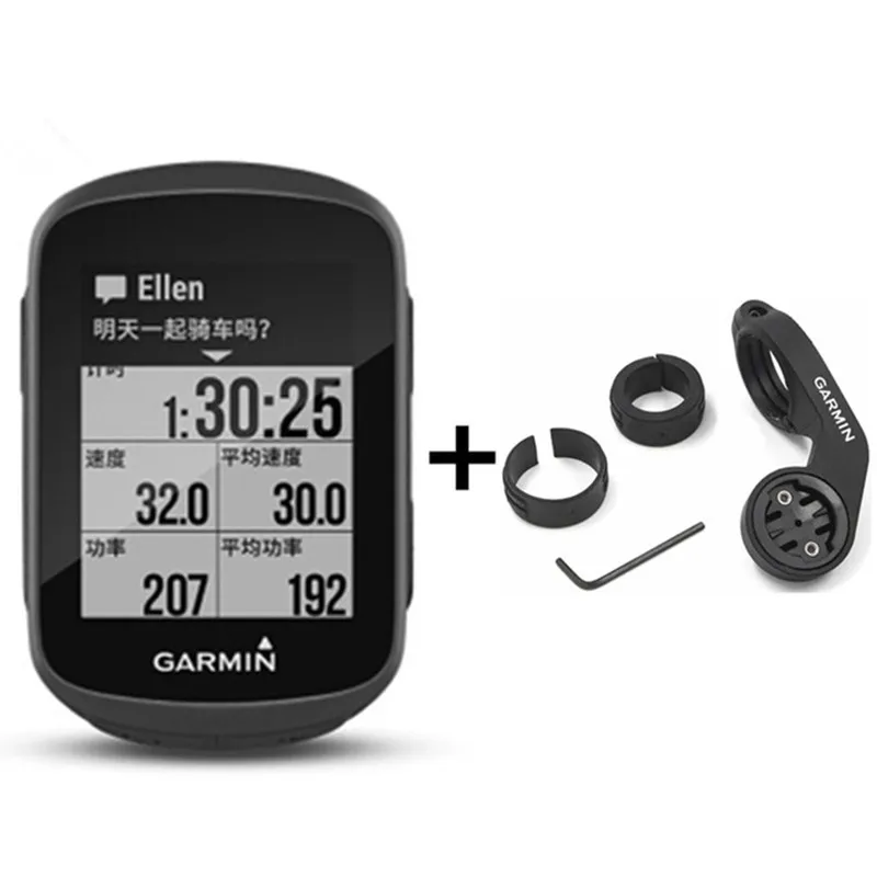 Garmin Edge130 gps новейший велосипед езда Код Таблица gps навигация умный беспроводной счетчик код ограниченное время предложение - Цвет: 130 and Mount