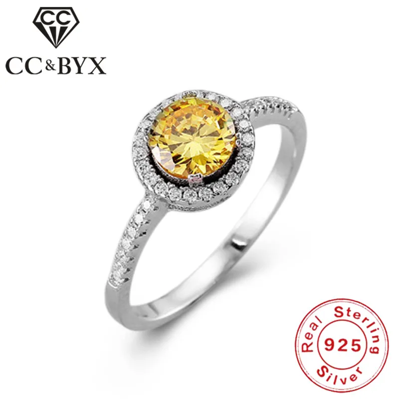 Yellow stone engagement rings for women near me stores