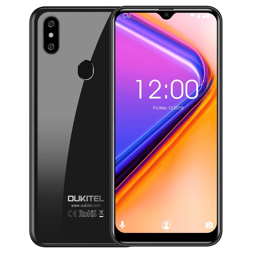 OUKITEL C15 Pro+ 6,088 ''19:9 мобильный телефон Android 9,0 Pie 3 ГБ 32 ГБ MT6761 водослива смартфон Face ID 5G WiFi 4G мобильный телефон