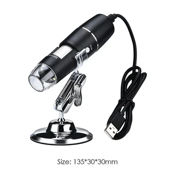 

1000X Portable Wifi Microscope USB Digital Microscope Magnifier Camera 8LED with Stand for Android IOS iPhone iPad
