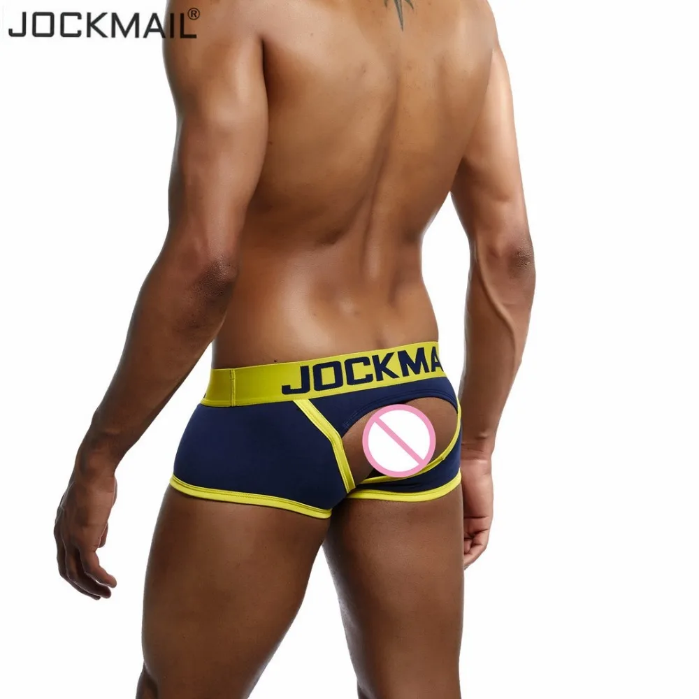 Мужское нижнее белье JOCKMAIL для геев с открытой спинкой|Боксеры| |
