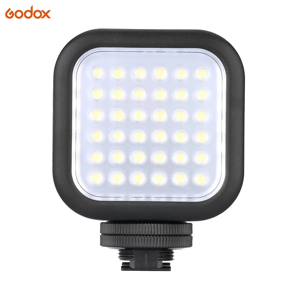 Original Godox LED36 LED Video Light 36 LED Lights Lamp Photographic Lighting 5500~6500K for DSLR Camera Camcorder mini DVR
Original Godox LED36 LED Video Light 36 LED Lights Lamp Photographic Lighting 5500~6500K for DSLR Camera Camcorder mini DVR