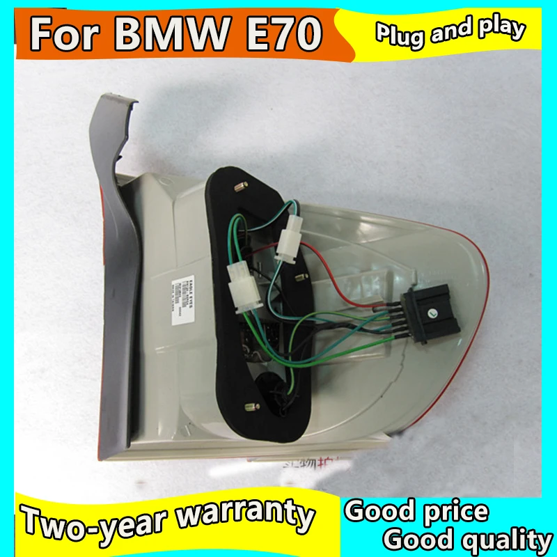 Автомобильный Стайлинг задний фонарь для BMW E70 X5 задние фонари 2007-2010 для X5 E70 задний свет DRL+ сигнал поворота+ тормоз+ обратный