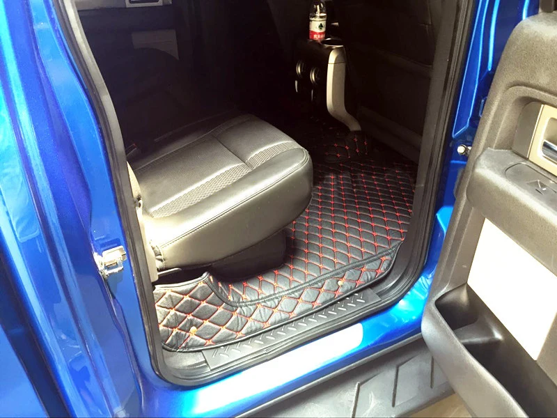 15 17 для Ford F150 F 150 2015 2016 2017 аксессуары интерьер передние и задние сиденья кожаный