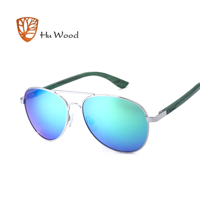 HU WOOD 2019 брендовые дизайнерские женские солнцезащитные очки с поляризационными