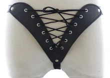 Sexy Lingerie Leather Pants Female Underwear Chastity Belt with Sex Fetish Bondage Strap on Sex Toys for Women Erotic Adult Game