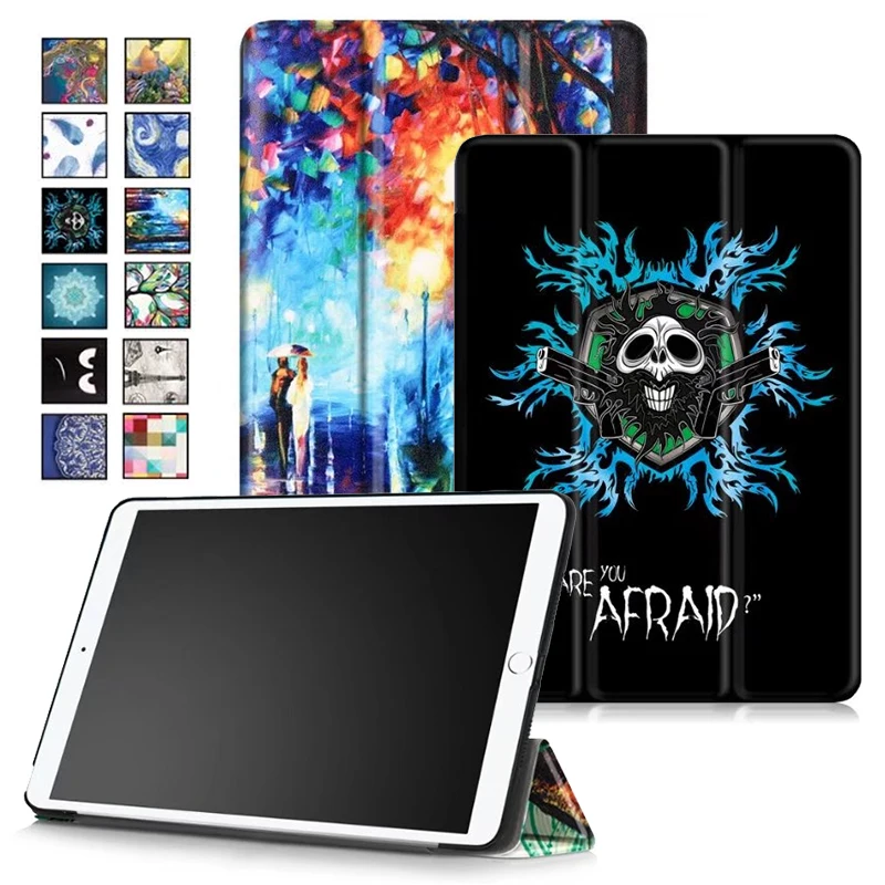 Для Apple iPad Pro 10 5 &quotMQDY2CH/A A1701 ультра тонкий трехслойный стенд Умный кожаный чехол