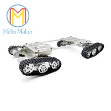 TS800 из нержавеющей стали, 4 двигателя с высоким крутящим моментом, монтажный Соединительный корпус для сервопривода, робота, для умного танка автомобиля, робот-исследования