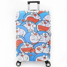Doraemon katze Elastische Gepäck Schutzhülle Reisekinder Tolley Koffer Cartoon Staubschutz tasche Zubehör Liefert