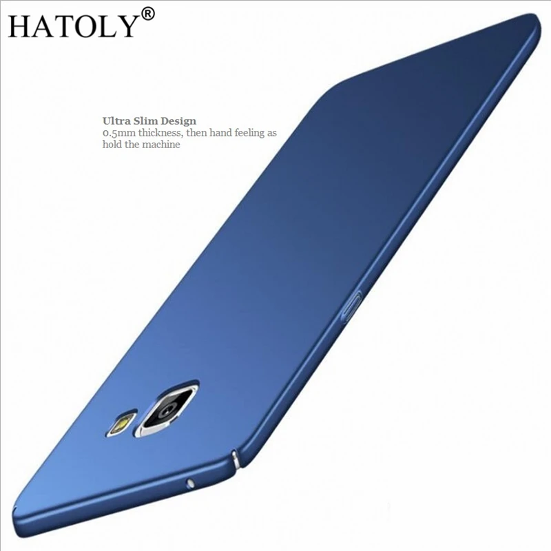 Чехол для Samsung Galaxy A9 Pro Ультратонкий гладкий жесткий защитный чехол из