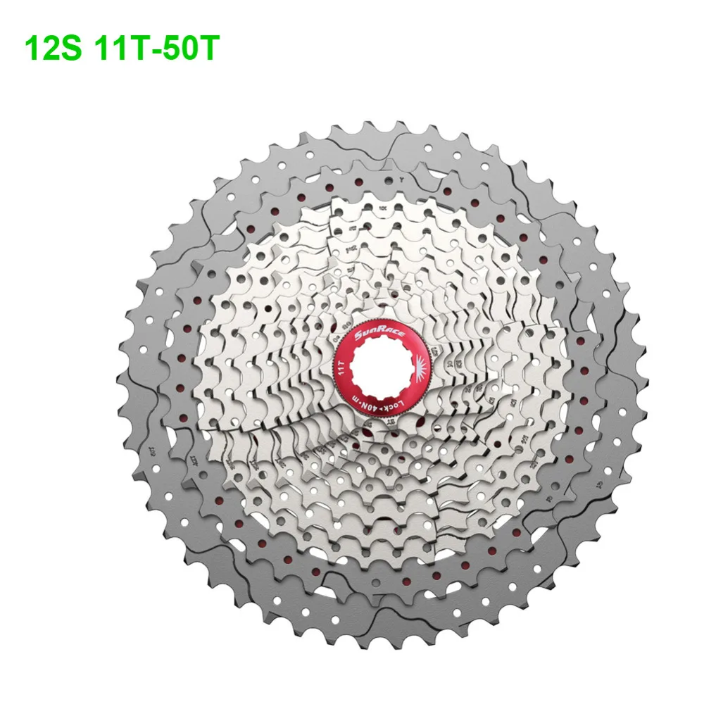 Sunracing 12 speed 11 T-50 T кассета MTB CSMZ90 WA5 широкое соотношение Звездочка жидкость привод плюс горный Bikcycle карты тип кассеты