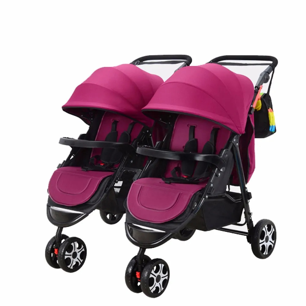 poussette double separable