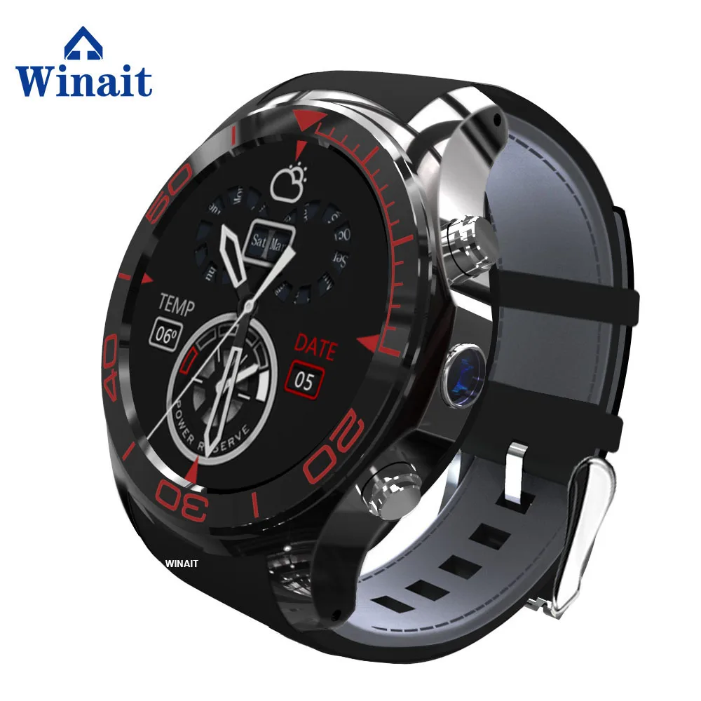 Winait 3G Android 5.1 GSM Digital Smart Watch with Touch Display GPS Heart Rate Wifi Watch Phone