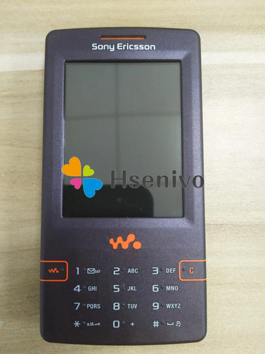 W950 Unlokced Sony Ericsson W950 W950i мобильный телефон 2G Bluetooth FM разблокированный сотовый телефон