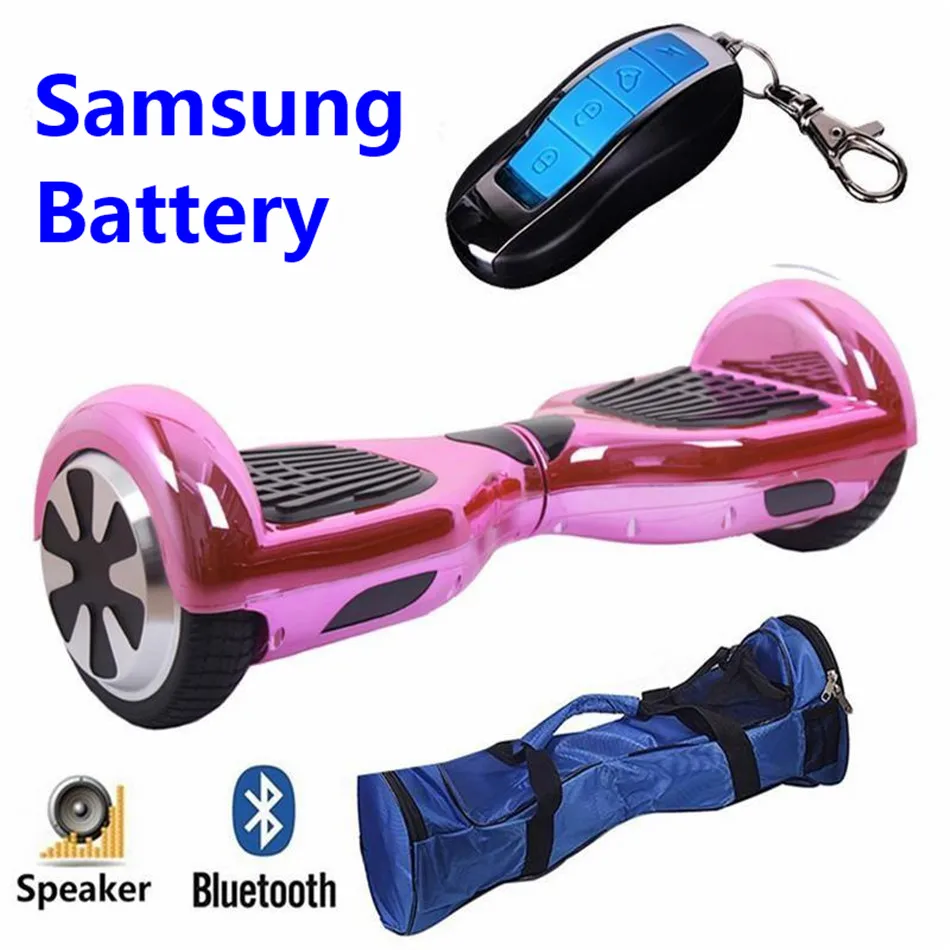 Superride Seif Balancing Scooter Samsung Battery Bluetooth & LED Lights Yellow 