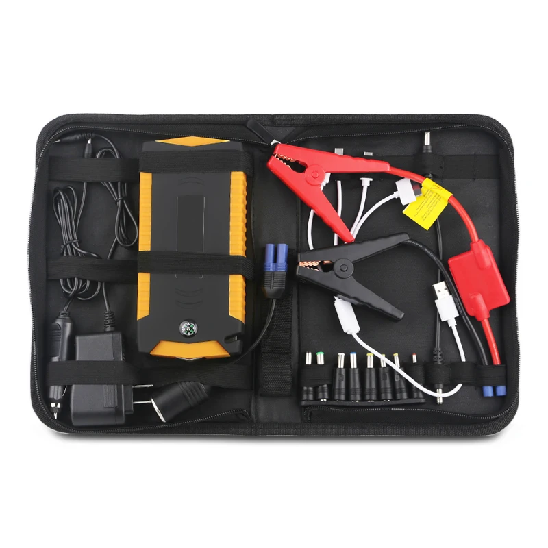 Portable 82800mAH Auto Jump Starter Starting Device Car Battery Booster Power Bank Emergency Batter
