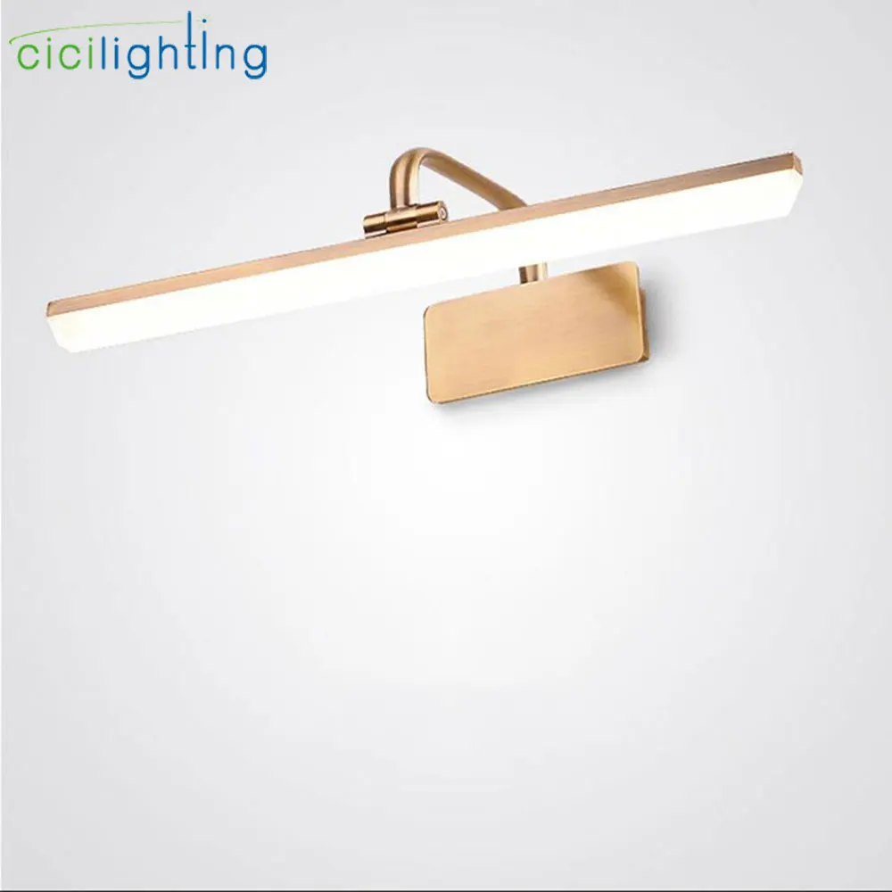 AC110V 120V 220V 240V Bronze LED vanity lights modern cabinet front mirror light led bathroom vanity waterproof wall lamps AC110V 120V 220V 240V Bronze LED vanity lights modern cabinet front mirror light led bathroom vanity waterproof wall lamps