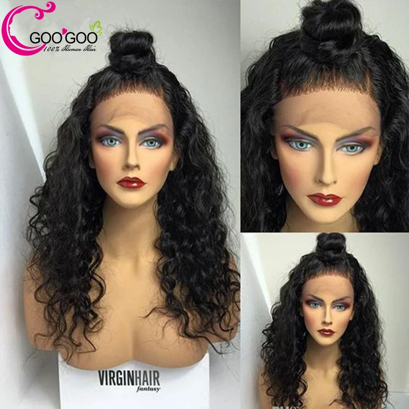 High Ponytail Full Lace Front Wigs WIth Baby Hair Bleached Knots