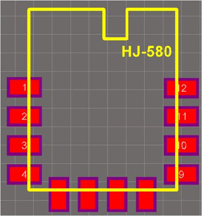 HJ-580LA беспроводной Bluetooth BLE модуль с антенной 0,85 в-2,2 в(без кода) DA14580 5*6,3 мм+ 0dbm поддержка Китай ISM 2,4 ГГц