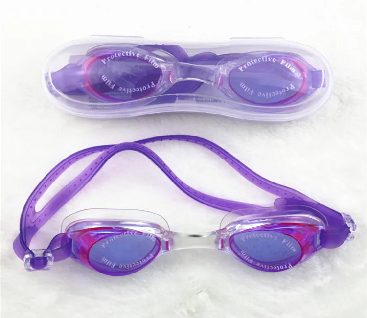 Venta caliente impermeable Anti niebla UV profesional niño color lentes buceo Gafas de natación Gafas Natacion
