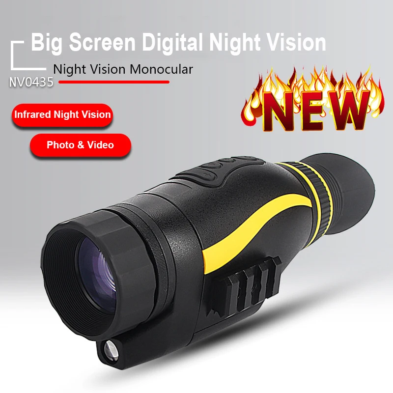 2019 новый HD 4x35 инфракрасный многофункциональный цифровой Монокуляр ночного