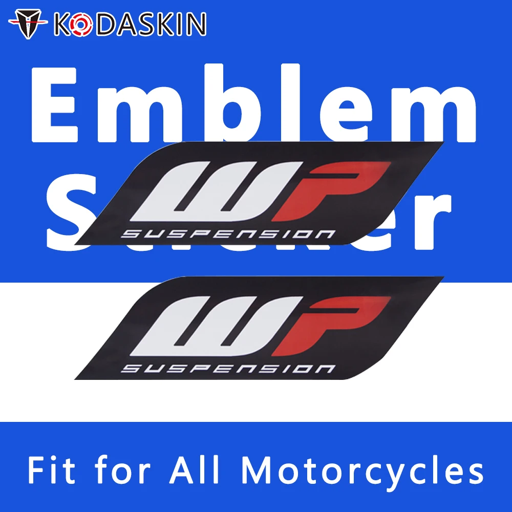 KODASKIN 2D Motorbike Emblem Sticker Decal for WP Suspensionmotorbike