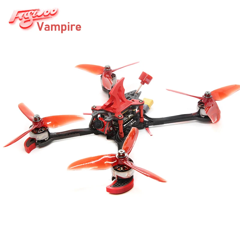 

FLYWOO Vampire RTF 230 Racing Drone Kit F405 FC 2-6S 50A ESC 2207 Motor 600mW VTX w/ Foxeer Arrow Micro Camera 4 Pair Propeller