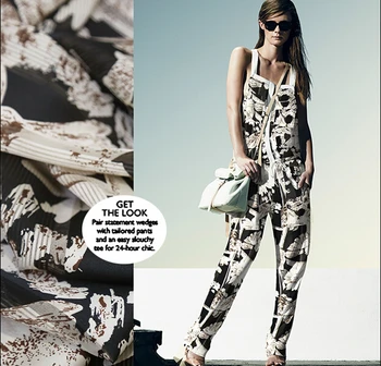 

Japan imported art elegant Satin striped skirt dress shirt fabric printing cloth