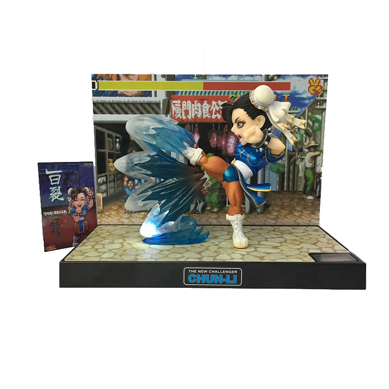 

The king of Fighters Action Figure Collective Ken Masters Chun-Li Model Toys PVC Street Fighter SF Game Figure Children Gifts
